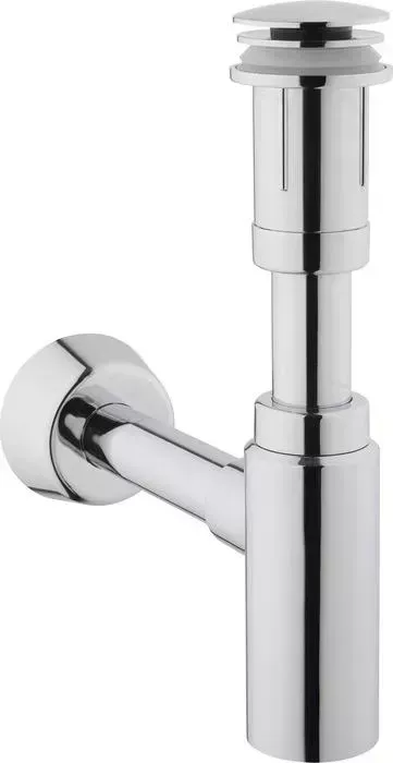 Сифон для раковины VITRA металлический, с донным клапаном (A45154)