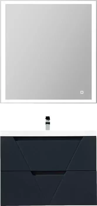 Мебель для ванной BELBANGO Vittoria 80 Grigio Opaco