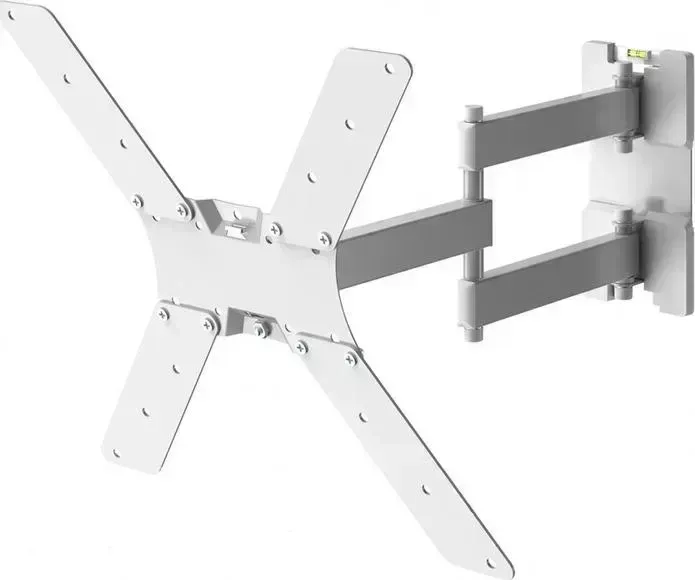 Кронштейн для телевизора HOLDER LCD-5566-W белый 32"-55" макс.45кг настенный поворотно-выдвижной и наклонный
