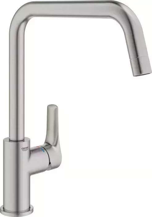 Смеситель для кухни Grohe Eurosmart суперсталь (30567DC0)