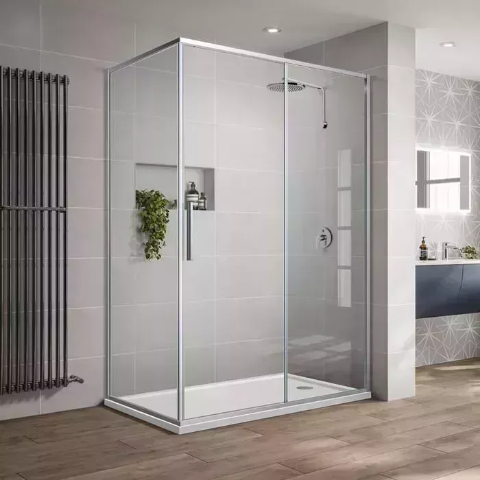 Душевой уголок Vincea Slim-U VSR-2SU 120х90 прозрачный, хром (VSR-2SU9012CL)