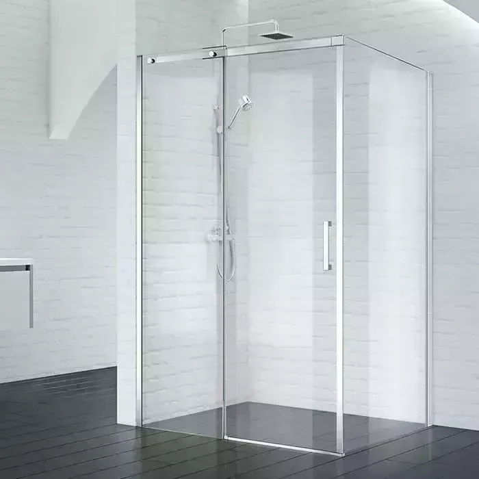 Душевой уголок BELBANGO Acqua 150х100 прозрачный, хром (ACQUA-AH-1-150/100-C-Cr)
