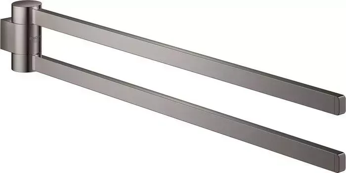 Полотенцедержатель Grohe Selection двойной, темный графит глянец (41063A00)