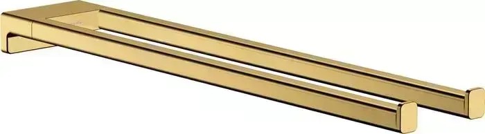 Полотенцедержатель Hansgrohe AddStoris двойной, золото (41770990)