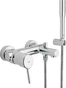 Смеситель для ванны Grohe Concetto с выдвижным изливом (32212001)