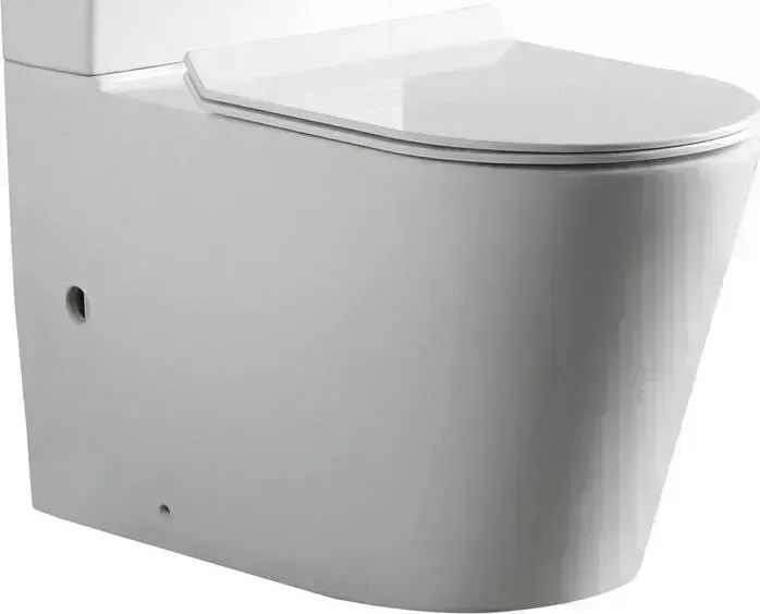 Унитаз (чаша) AQUANET Atago 2.0 C1 с сидением микролифт безободковый (243546)