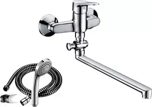 Смеситель для ванны EDELFORM Vito VT18102 длинный излив