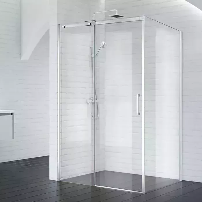 Душевой уголок BELBANGO Acqua 110х90 прозрачный, хром (ACQUA-AH-1-110/90-C-Cr)
