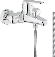 Смеситель для ванны Grohe Eurodisc cosmopolitan с душевым гарнитуром euphoria (33395002)