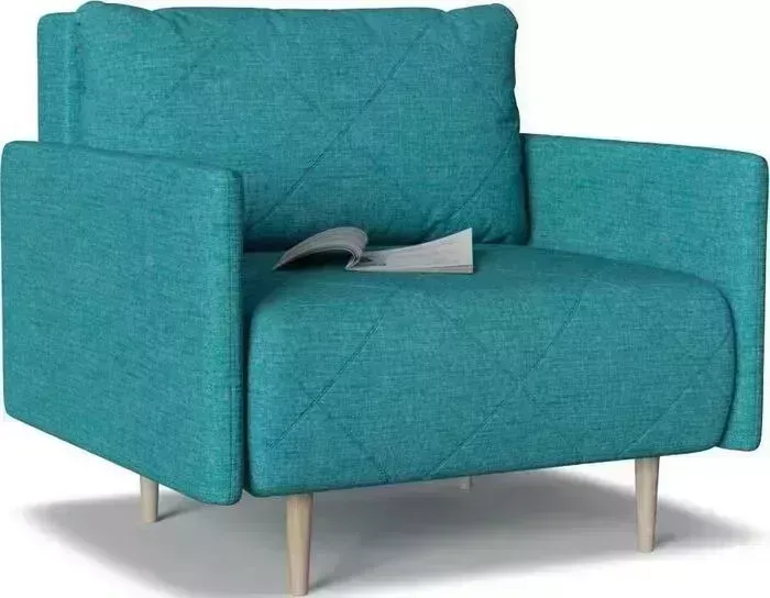 Кресло Смарт Mille Armchair 02 с подлокотниками не раскладное (А2491530009)