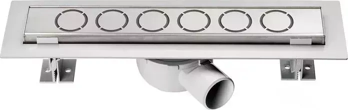 Душевой лоток Vincea Say Optima 80, хром (SAY.601.80.P.NSNGH)