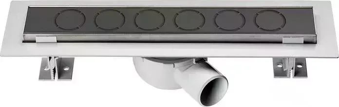 Душевой лоток Vincea Say Optima 80, матовый черный (SAY.601.80.B.M.S.NSNGH)