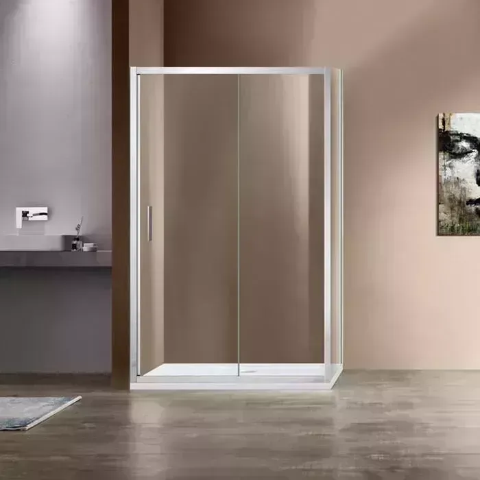 Душевой уголок Vincea Garda VSR-1G1 100x80 с поддоном, прозрачный, хром