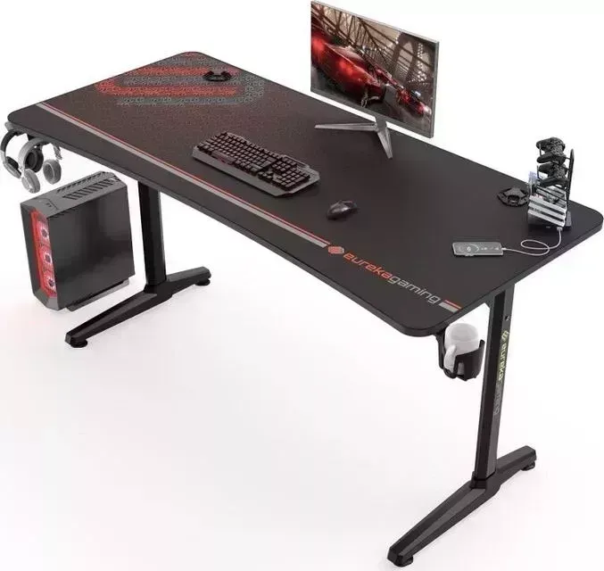 Стол Eureka для компьютера/для геймеров GIP 60 black