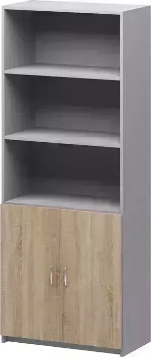 Шкаф Комфорт-П Бюджет 402651, 402879 096 дуб сонома/серый