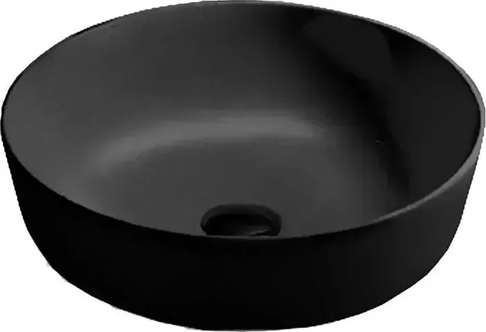 Раковина Vincea накладная 41х41 матовая черная (VBS-104MB)