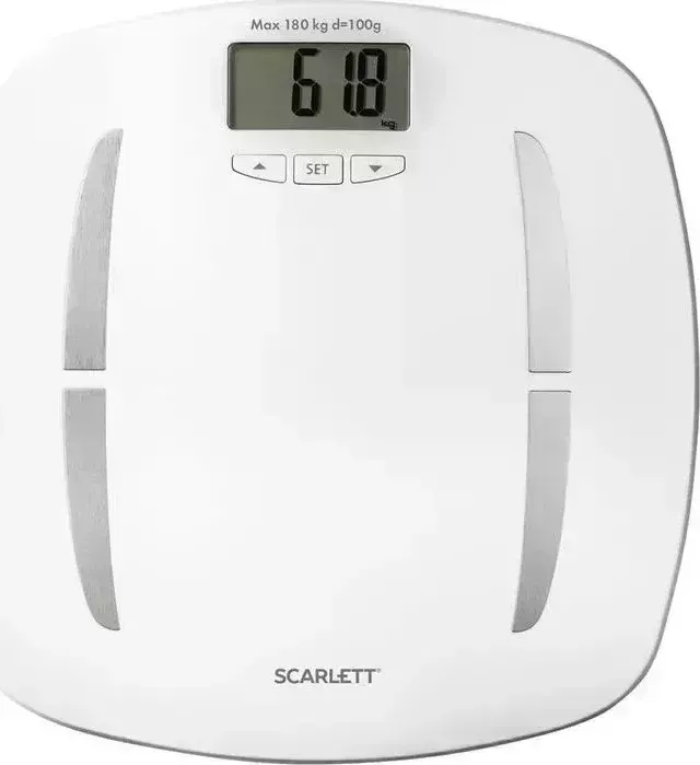 Весы напольные SCARLETT SC-BS33ED80 белый
