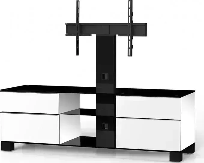 Тумба под телевизор SONOROUS MD 8340 B HBLK WHT