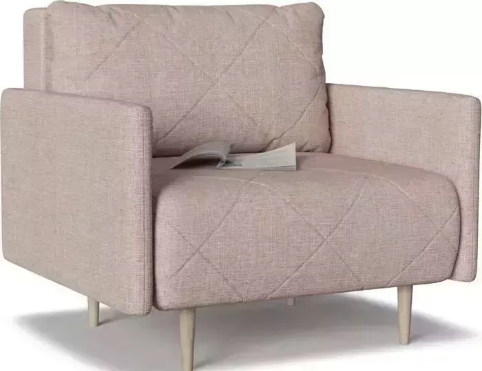 Кресло Смарт Mille Armchair 01 с подлокотниками не раскладное (А2491530008)