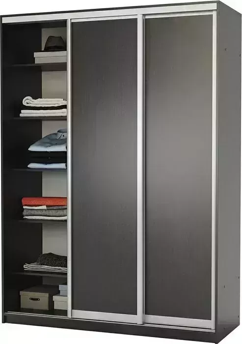 Шкаф-купе Шарм-Дизайн Премиум 160х60х220 трехдверный, венге