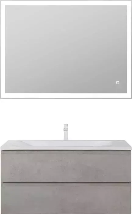 Мебель для ванной CEZARES Molveno 90х50 Beton