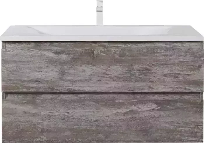 Тумба с раковиной CEZARES с Molveno 80х50 Legno Grigio (MOLVENO-80-2C-SO-LG, CZR-1188-800/500)