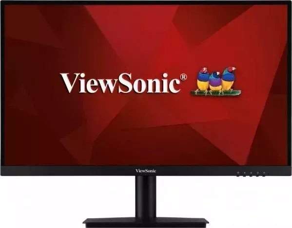 Монитор VIEWSONIC 23.8" VA2406-H VA SuperClear, 1920x1080, 5ms, 250cd/m2, 178°/178°, 3000:1 (Typ), D-Sub, HDMI, Tilt, VESA, Black (VA2406-H)