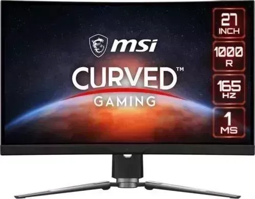 Монитор MSI MPG ARTYMIS 273CQR 27" WQHD(2560x1440 (матовый)) Curved/165Hz/1ms/HDMI/DP/USB/6.7kg/black (9S6-3CC05T-008)