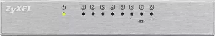 Коммутатор ZyXEL ES-108AV3-EU0101F 8x100Mb неуправляемый