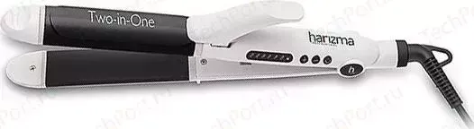 Выпрямитель Harizma H10319 Two-in-One, белый