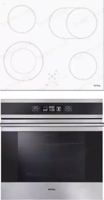 Встраиваемый комплект KORTING HK 62051 BW + OKB 9101 CFX