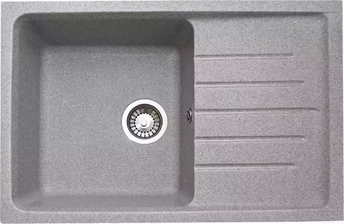 Мойка кухонная GranAlliance GA-41 серый 310 (GA-41-310)