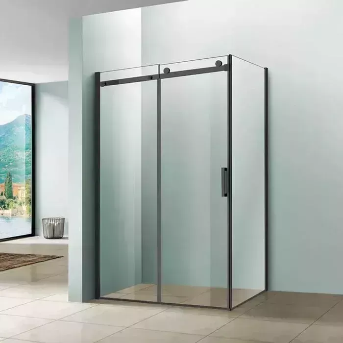 Душевой уголок Vincea Como VSR-1C 120x90 прозрачный, черный (VSR-1C9012CLB)