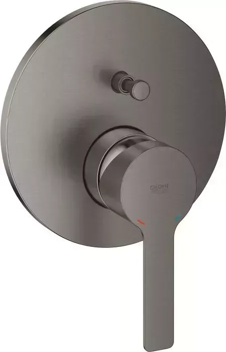Смеситель для ванны Grohe Lineare накладная панель, 35600, темный графит (24064AL1)