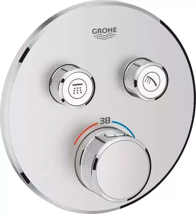 Термостат для ванны Grohe SmartControl суперсталь (29119DC0)