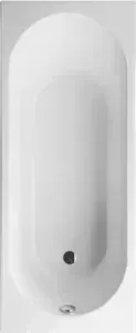 Акриловая ванна Villeroy Boch O.Novo Solo 170x75 см белая, с ножками (UBA170CAS2V-01+U99740000)