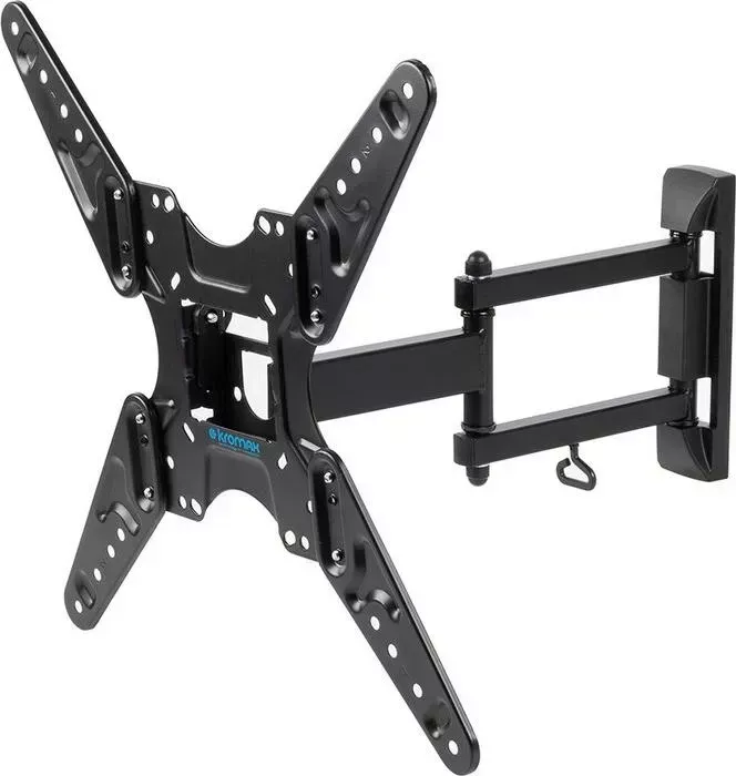 Кронштейн для телевизора KROMAX OPTIMA-414 черный 20"-55" макс.30кг настенный поворотно-выдвижной и наклонный