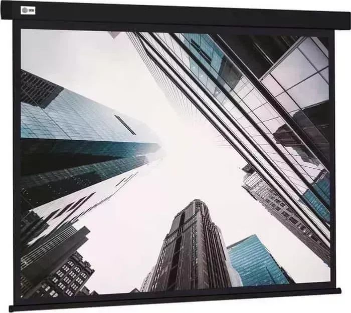 Экран для проектора CACTUS 124.5x221 см Wallscreen CS-PSW-124X221-BK 16:9 настенно-потолочный рулонный черный