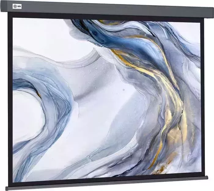Экран для проектора CACTUS 128x170.7 см Wallscreen CS-PSW-128X170-SG 4:3 настенно-потолочный рулонный серый
