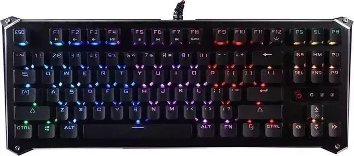 Клавиатура A4TECH Bloody B930, механическая, черный, USB LED