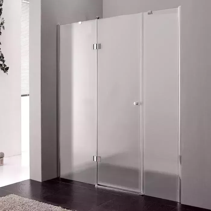 Душевая дверь CEZARES Verona W-B-13 180х195 левая, рифленая Punto, хром (VERONA-W-B-13-60+60/60-P-Cr-L)