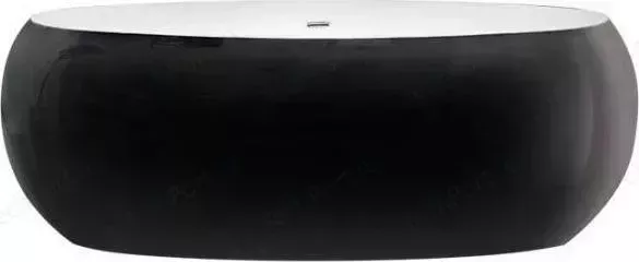 Акриловая ванна BELBANGO 180x90 слив-перелив, бронза (BB18-NERO/BIA-BRN)