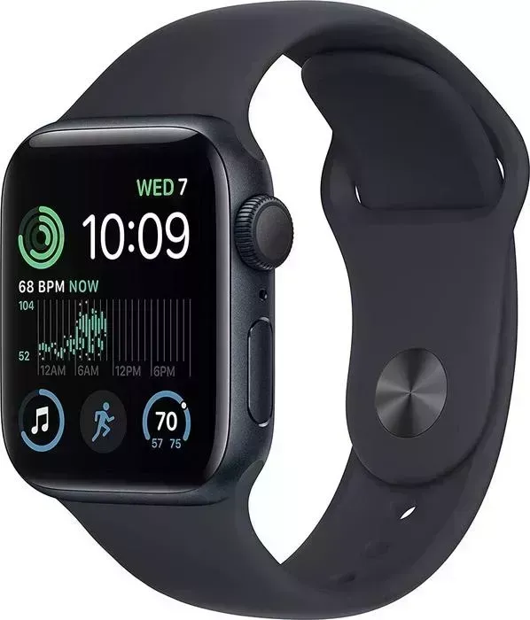 Смарт-часы APPLE Watch SE 2022 A2722 40мм O LTPO темная ночь (MNT83LL/A)