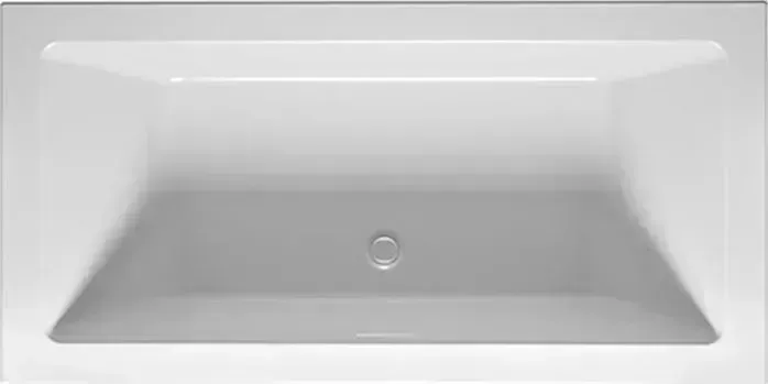 Акриловая ванна RIHO Rething Cubic Fall 180x90 заполнение через перелив (B107013005)