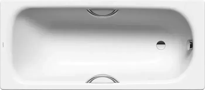 Стальная ванна Kaldewei Saniform Plus Star 335 Easy Clean 170x70 см, с отверстиями под ручки (133500013001)