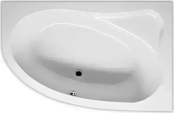 Акриловая ванна RIHO Lyra 155x100 L левая, без гидромассажа (B022001005)