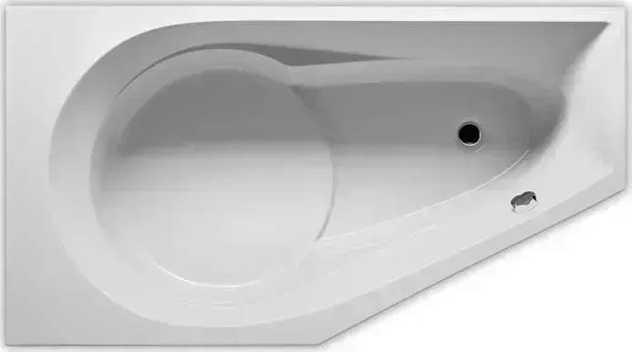 Акриловая ванна RIHO Yukon 160x90 R правая, с каркасом (B008001005, RAMA0054)