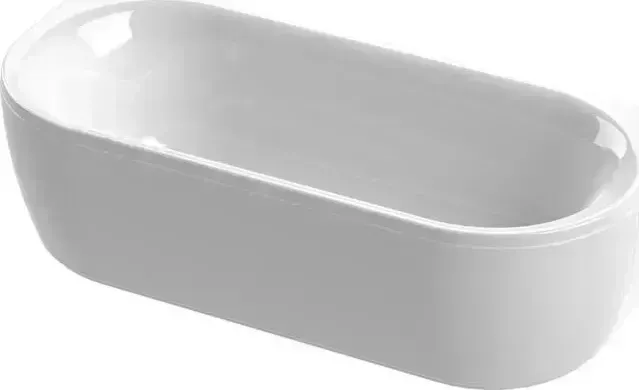Акриловая ванна CEZARES Metauro Wall 180х80 с каркасом (METAURO-wall-180-80-40, METAURO-MF)