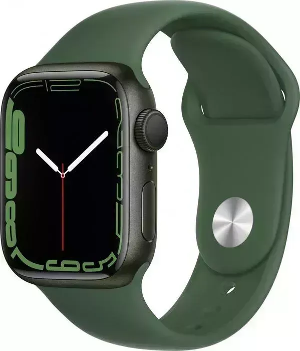 Смарт-часы APPLE Watch Series 7 A2473 41мм O LTPO зеленый (MKN03LL/A)