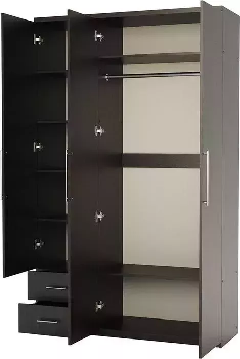 Шкаф Шарм-Дизайн трехдверный Мелодия МКЯ-32/1 105х60 венге
